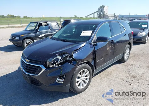 2020 Chevrolet Equinox Fwd Lt 1.5L Turbo из США, поврежденный, VIN 3GNAXKEVXLS536300